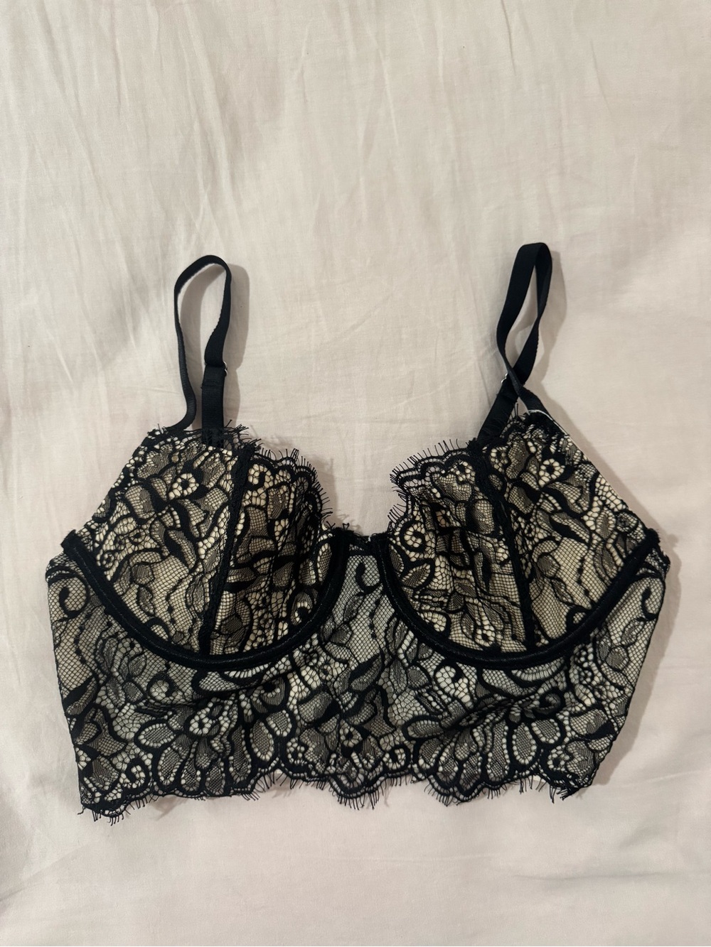 Forever 21 Black Lace Bralette
